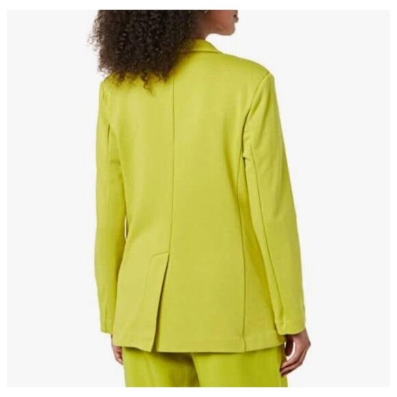 Terea Women's Amora French Terry Blazer Citronelle size M NWT - Picture 3 of 6